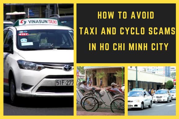 Taxi and cyclo scams in Ho Chi Minh city