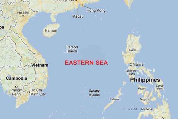 Eastern Sea Map