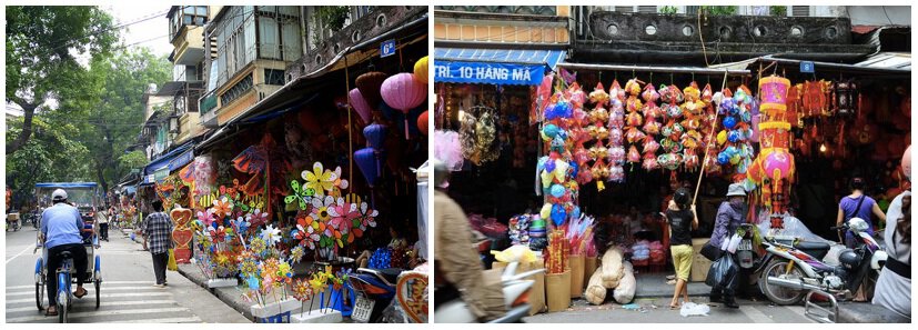 Toy Street in Hanoi 
