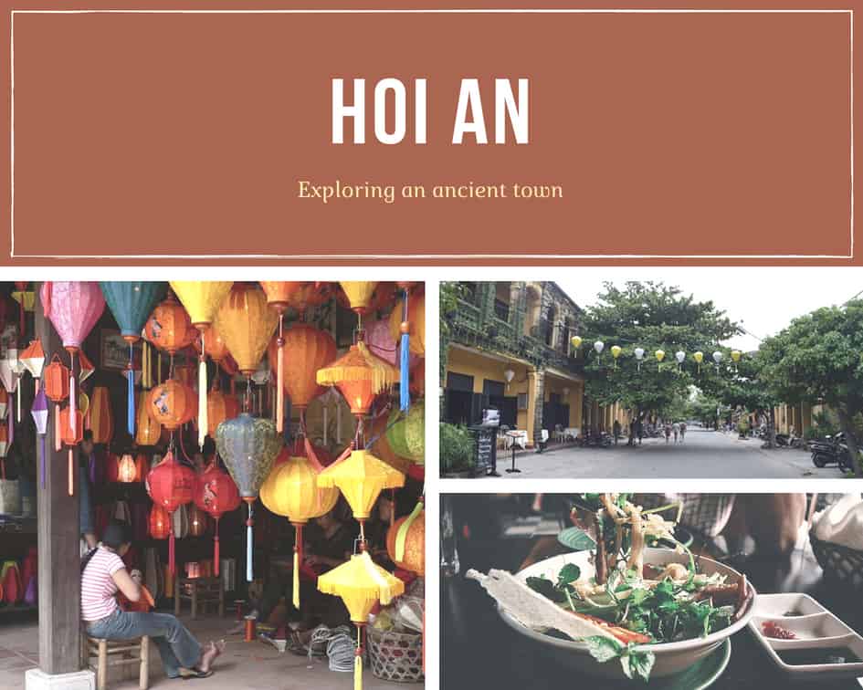 Hoi An's lanterns, ancient town street and the famous Cao Lau noodle dish