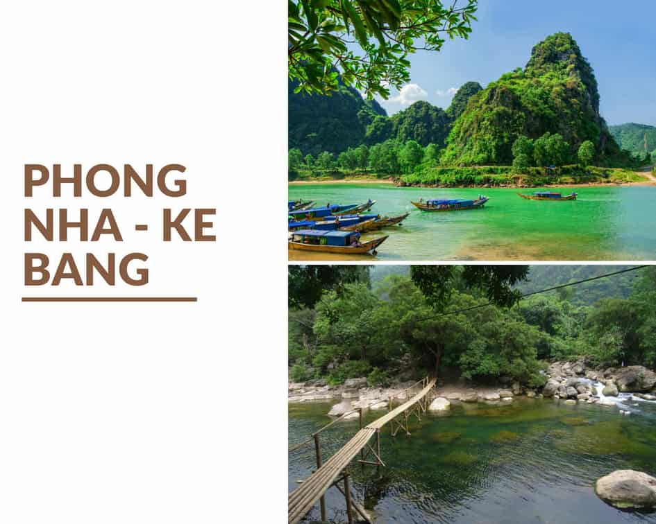 Outdoor adventures and incredible nature from Phong Nha Ke Bang Vietnam itinerary 