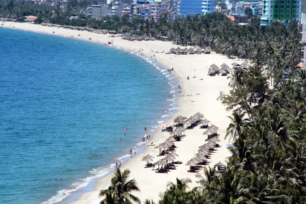 Beach view of Nha Trang