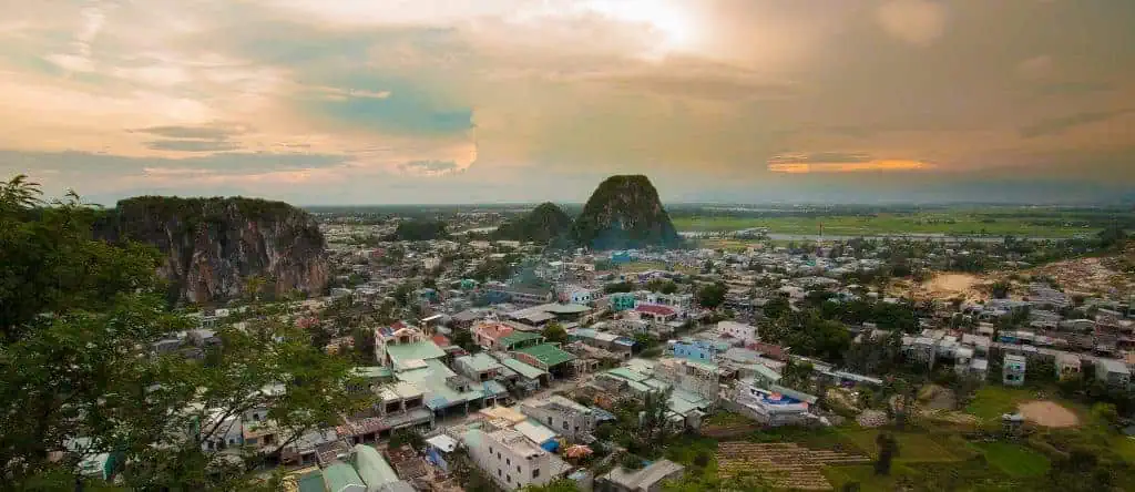 Beautiful Hoi An from above