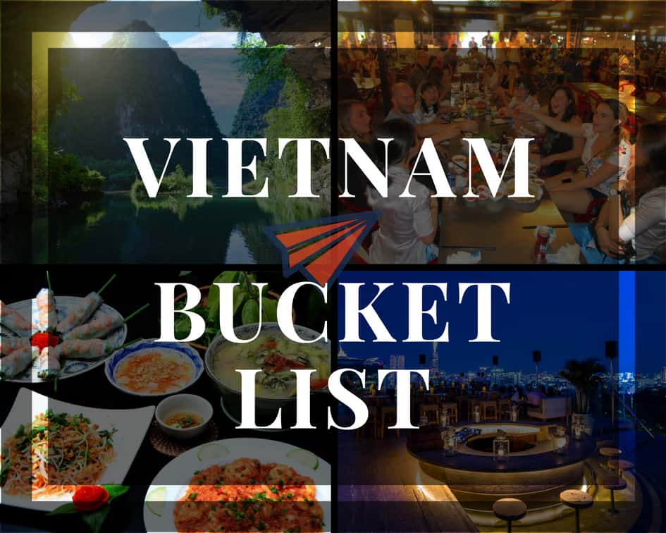 Vietnam bucket list