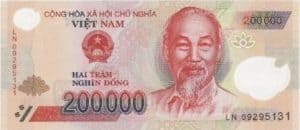 money in Vietnam 