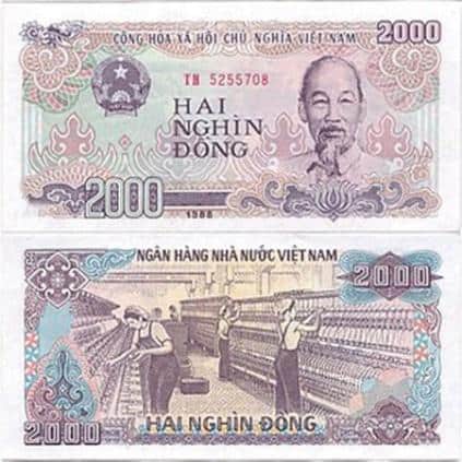 money in Vietnam 