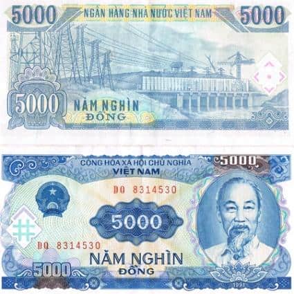 Information of Vietnam currency Global Exchange - Currency exchange  services