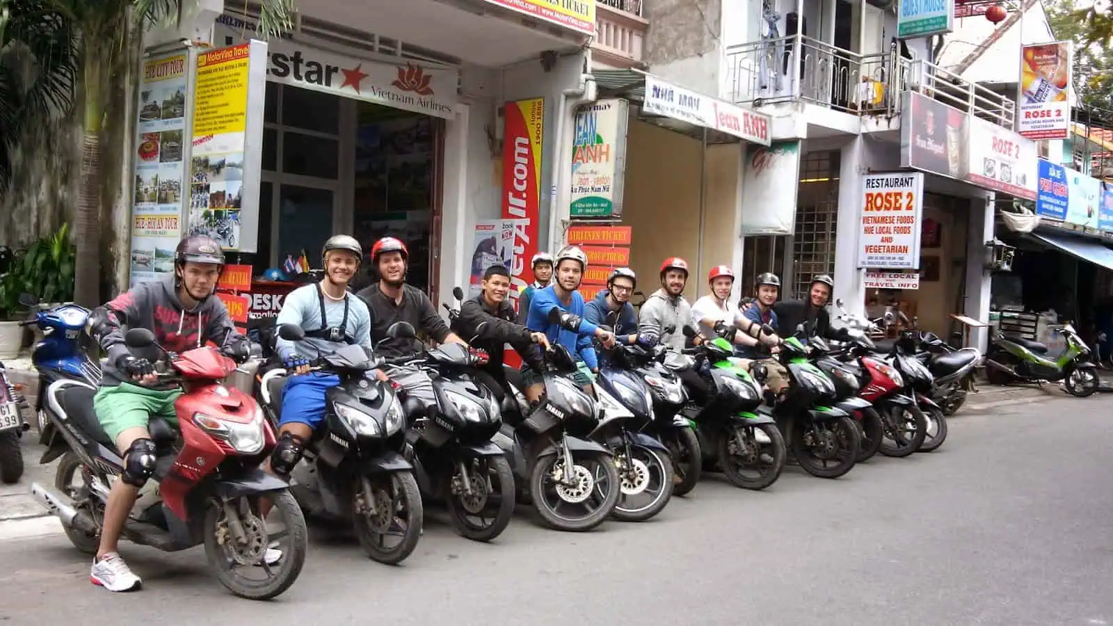 Many travelers love to travel Vietnam by scooter