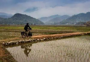 Biking in Vietnam