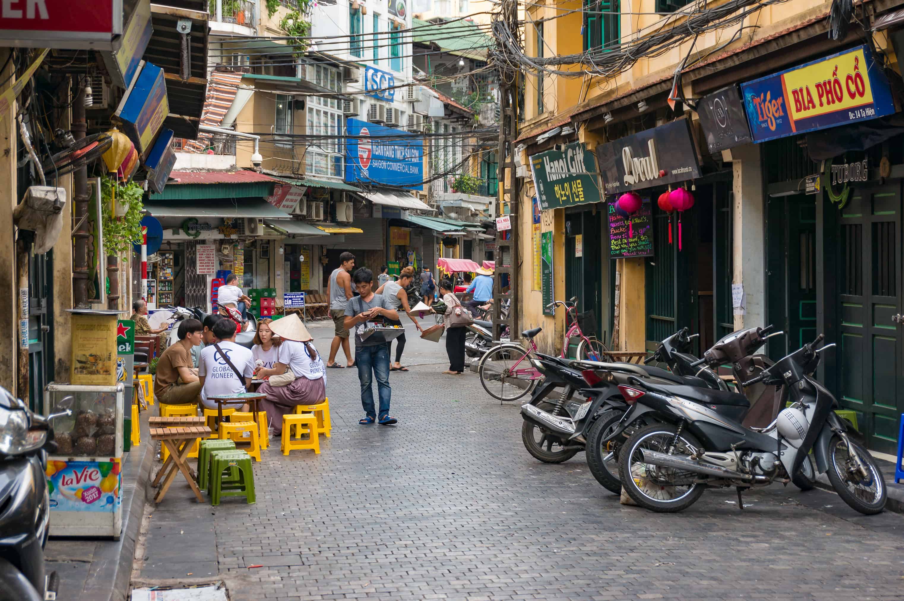 Central Hanoi Streets