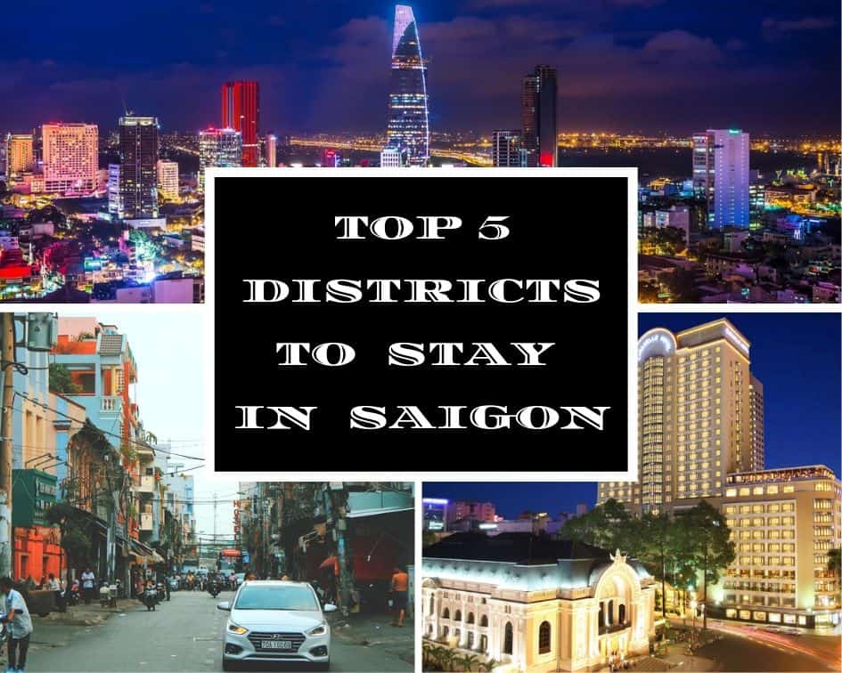 top 5 districts in Saigon