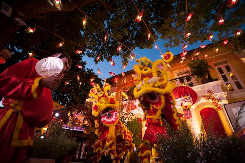 Lion dance