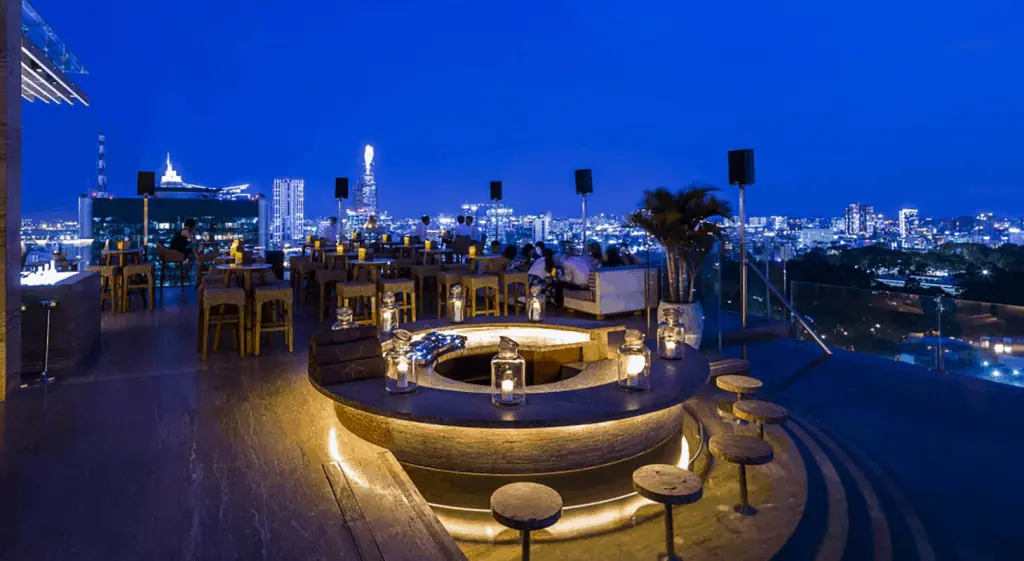 Rooftop bar