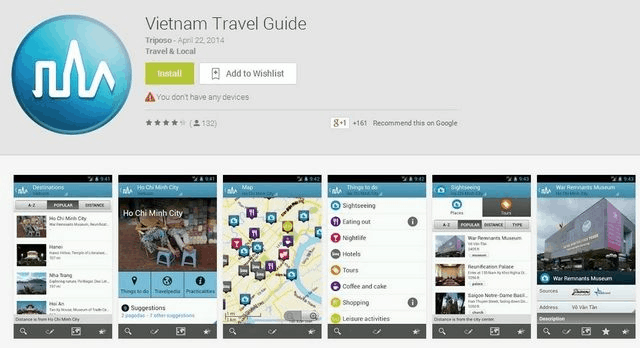 Triposo Vietnam Travel