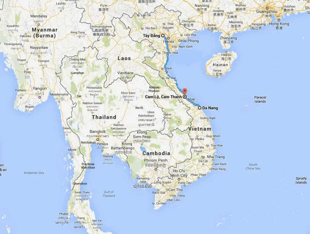 Google Map Vietnam