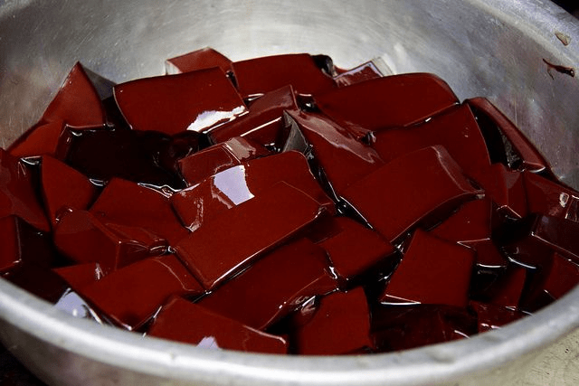 Congealed blood in Vietnam