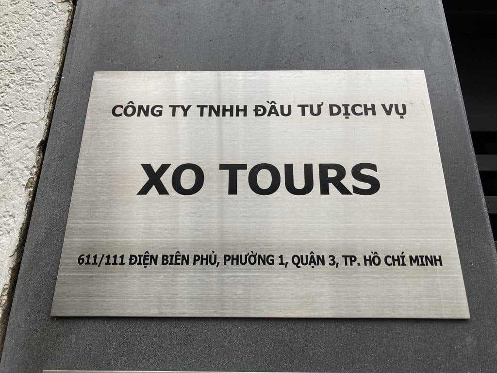 XO Tours Sign