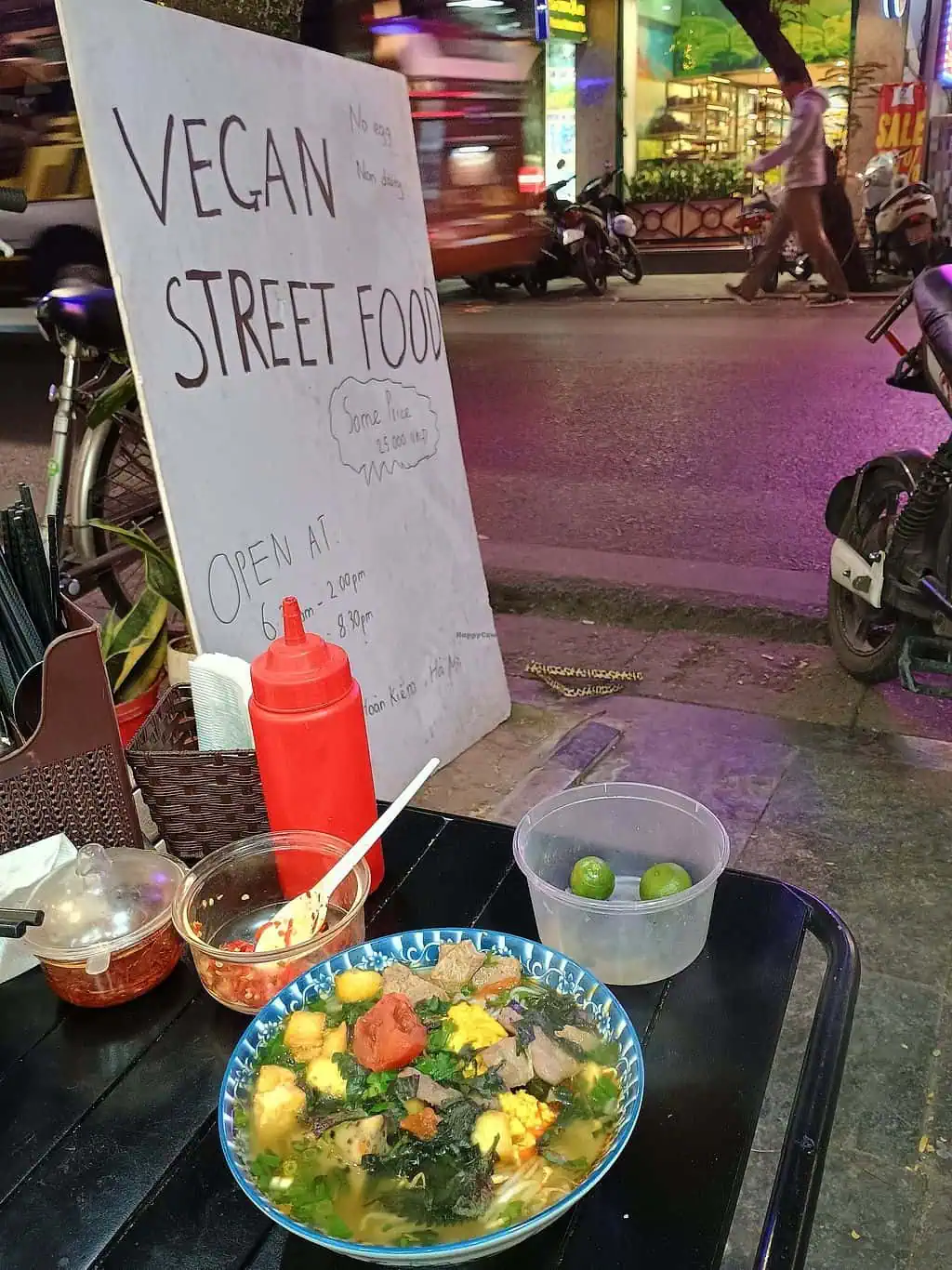 Vegan street food in Saigon