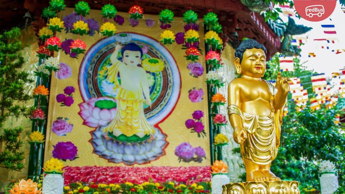 A buddhist pagoda in Vietnam